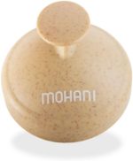 ⁦Hair Washing and Mohani Scalp Massage Brush with Soft Silicone Bristles and Wheat Straw | Scalp Massager for Hair Growth Promote | Head Massage Brush Against Dandruff | Green Hair Massage Brush⁩ - الصورة ⁦2⁩