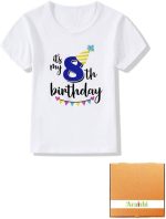 ⁦Araishi Its My Birthday Boys Party Dress Costume Tshirts Collection⁩ - الصورة ⁦2⁩