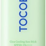 توكوبو ستيك كولينج صن ستيك بعامل حماية من الشمس 50+ PA+++ من سيكا، 1.69 اونصة سائلة - مركب سيكا المخمر، يقلل من درجة حرارة البشرة، ملطف سريع، خفيف الوزن ومرطب