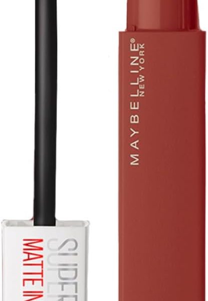 Maybelline New York Super Stay Matte Ink Liquid Lipstick, Seeker, 5g