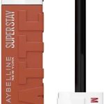 مايبيلين نيويورك احمر شفاه سائل سوبر ستاي مات انك - يدوم لمدة 16 ساعة، مقاوم للتلطخ - درجة 500 انسايدر