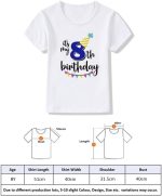 ⁦Araishi Its My Birthday Boys Party Dress Costume Tshirts Collection⁩ - الصورة ⁦3⁩