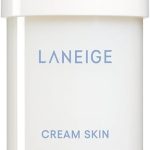 لانيج كريم سكين تونر ومرطب صغير قابل لاعادة الملء مع سيراميد وببتيدات: تونر حليبي كوري، حمض اميني، مغذي، مرطب، تعزيز الحواجز، فيزيبلي فيرم 50 مل