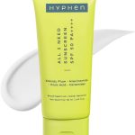 هايفين واقي شمس اول اي نيد بعامل حماية من الشمس 50 PA ++++ | كريم شمس خفيف الوزن يرطب ويترك بدون طلاء ابيض | حماية من اشعة الشمس فوق البنفسجية الطويلة والمتوسطة وحماية من الضوء الازرق | واقي من الشمس