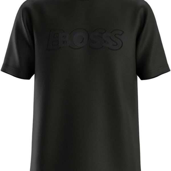 Boss Men Short Sleeve T-shirt Tee Dropneedle