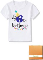 ⁦Araishi Its My Birthday Boys Party Dress Costume Tshirts Collection⁩ - الصورة ⁦2⁩