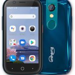 يونيهرتز جيلي 2 - هاتف ذكي صغير الحجم يعمل بنظام اندرويد 11، مفتوح 4G، ذاكرة RAM 6GB + تخزين 128GB، ان اف سي، اخضر داكن (بدون شاحن)