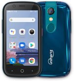 يونيهرتز جيلي 2 - هاتف ذكي صغير الحجم يعمل بنظام اندرويد 11، مفتوح 4G، ذاكرة RAM 6GB + تخزين 128GB، ان اف سي، اخضر داكن (بدون شاحن)