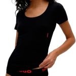 هوغو تي شيرت توين ار ان للنساء (عبوة من قطعتين)