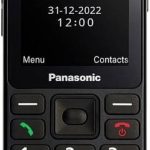 باناسونيك KX-TU250EXB 4G اسنشيالز موبايل اسنشيالز شاشة كبيرة بزر اس او اس بدون استخدام اليدين - اسود