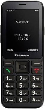باناسونيك KX-TU250EXB 4G اسنشيالز موبايل اسنشيالز شاشة كبيرة بزر اس او اس بدون استخدام اليدين - اسود