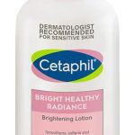 سيتافيل لوشن برايت هيلثي راديانس 245 مل، تم اختباره من قبل اطباء الجلدية، النياسيناميد والنرجس البري البري، تقليل البقع الداكنة، حتى لون البشرة