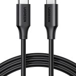 يوجرين كابل يو إس بي سي من 100 وات 3 متر، سلك شحن سريع PD، كبل شحن سريع من تايب سي لهاتف آيفون 16 برو ماكس، ماك بوك إير/برو، آيباد، سامسونج جالاكسي إس 24/23 ألترا، بيكسل، سويتش، شاحن يو إس بي