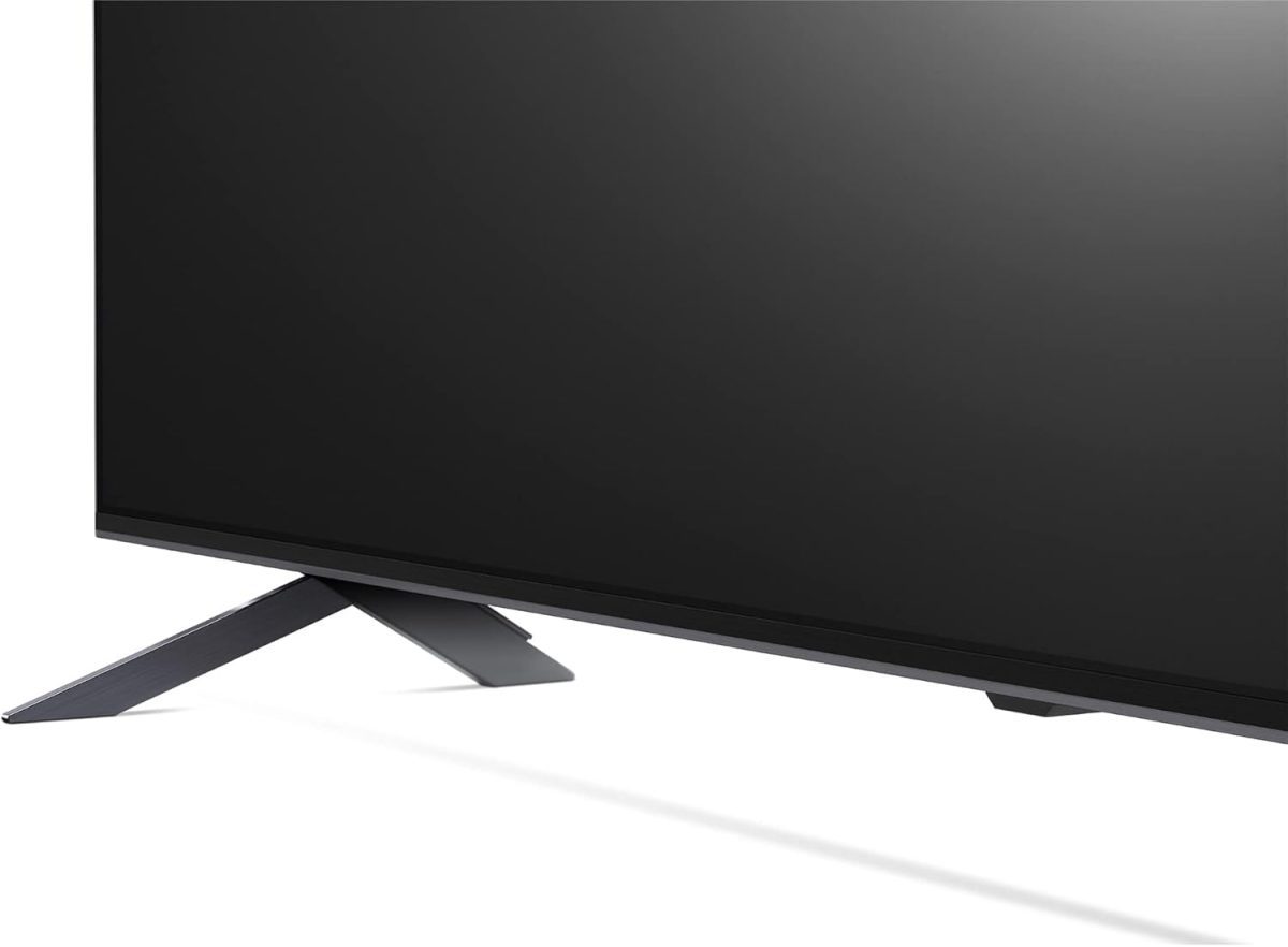⁦LG تلفزيون كيو نيد 55 بوصة سلسلة QNED80، تصميم شاشة سينما 4 كيه اكتيف HDR ويب او اس 22 مع تقنية الذكاء الاصطناعي ثينك كيو، اسود⁩ - الصورة ⁦6⁩