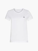 Calvin Klein Women's CK EMBROIDERY SLIM TEE S/S Knit Top