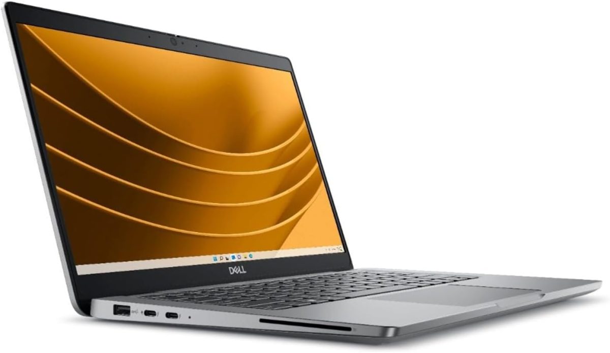 ⁦Dell Latitude 5350 Laptop (2024) Touch | 13.3" 1920x1080 FHD | Core Ultra 5-125U - 256GB SSD Hard Drive - 16GB RAM | 12 cores @ 4.3 GHz Win 11 Pro Black⁩ - الصورة ⁦2⁩