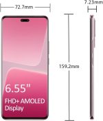 ⁦شاومي 13 لايت (ذاكرة RAM 8GB وذاكرة تخزين 256) - شاشة AMOLED 120Hz | سناب دراجون® متطورة 4 نانومتر الجيل 1 | نظام كاميرا رائد للصور الفنية | تصميم نحيف خفيف الوزن لراحة اليد⁩ - الصورة ⁦2⁩