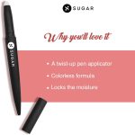 ⁦مستحضرات تجميل سكر - سيل ذا شو - برايمر الشفاه - مرطب شفاه خفيف الوزن مع لمسة نهائية مرطبة، من أجل إطالة عمر لون الشفاه⁩ - الصورة ⁦4⁩