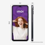 ⁦انوي A63، الجيل الرابع ال تي اي، اوكتاكور، 3GB RAM + 64GB، شاشة IPS HD+ 6.5 انش، كاميرا مزدوجة، مستشعر بصمة الاصبع، اسود⁩ - الصورة ⁦2⁩