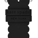 كيت سبيد نيويورك سوار سيليكون قابل للتبديل متوافق مع ساعة ابل 38/40 ملم - اساور للاستخدام مع ساعة ابل سلسلة 1، 2، 3، 4، 5، 6