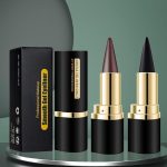 ⁦Kaely 2Pcs Black Brown Gel Eyeliner Pencil, Natural Black Eyeliner Cream for Women, Eye Liner Waterproof Smudge Proof, Smoky Eyeshadow Stick Makeup⁩ - الصورة ⁦7⁩