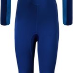 سيور بدلة سباحة للاطفال من راش جارد بطول كامل، بدلة سباحة من قطعة واحدة باكمام طويلة لركوب الامواج