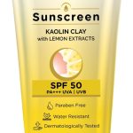 واقي الشمس الخالي من البارابين والكبريتات من لاكتو كالاماين بعامل الوقاية من أشعة الشمس 50 للبشرة الدهنية والمعرضة للبثور (50 جم)