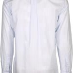 غانت قميص بوبلين مخطط بقصة عادية للرجال