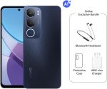 ⁦واي 19 اس برو بالذكاء الاصطناعي اسود لامع 6+6GB RAM، 128GB) | كاميرا 50MP | شاشة 6.68 HD+ | تصنيف IP64 اس جي اس العسكري | مكبرات صوت مزدوجة | شاحن 44 واط مع شريط للرقبة - اصدار الشرق الاوسط⁩ - الصورة ⁦2⁩