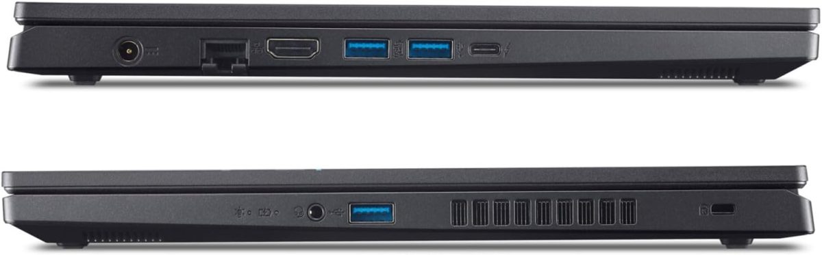 ⁦ايسر لابتوب العاب نيترو في 15 بشاشة FHD IPS 15.6 انش بتردد 144Hz ومعالج انتل ثماني النواة i5-13420H وذاكرة DDR5 سعة 16GB وSSD سعة 1TB وبطاقة جيفورس RTX 4050 واضاءة خلفية USB-C وويندوز 11 برو مع ملحق⁩ - الصورة ⁦7⁩
