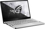 ⁦اسس لابتوب العاب روج زيفيروس G14 بشاشة 14 انش ومعالج AMD رايزن 9 وذاكرة 16GB وانفيديا جيفورس RTX 2060 ماكس كيو 1TB SSD بلون ابيض مون لايت، GA401IV-BR9N6⁩ - الصورة ⁦2⁩