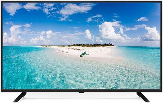 تلفزيون مونو 32 بوصة LED - تصميم نحيف FHD مع منافذ HDMI وUSB وشاشة موفرة للطاقة
