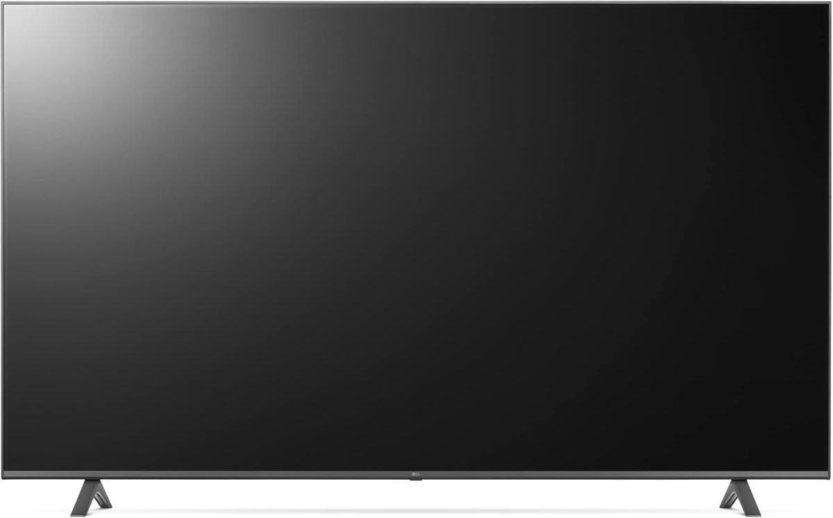 ⁦LG تلفزيون الترا اتش دي 4 كيه 55 بوصة سلسلة UQ8000، تصميم شاشة سينما 4 كيه اكتيف HDR ويب او اس سمارت بتقنية الذكاء الاصطناعي ثينكيو ضمان لمدة عام، اسود، 55UQ80006LD-AMRG⁩ - الصورة ⁦3⁩