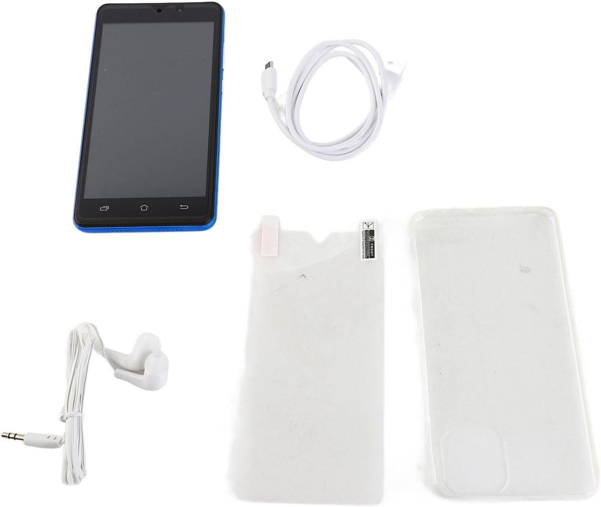 ⁦Generic Unlocked Mobile Phone, Phone IP13 Pro 4.66 Inch RAM 2 GB ROM 32 GB MTK6779 CPU Processor with Face Recognition for Work (Light Blue)⁩ - الصورة ⁦6⁩
