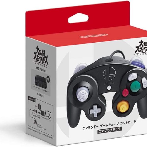 Nintendo Game Cube Controller Super Smash Bros. Black Japan Import