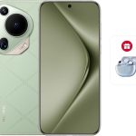 HUAWEI Pura 70 Ultra Smartphone, 6.8" HD OLED display, Ultra Lighting Pop-out Camera, Ultra Speed Snapshot, 100W SuperCharge, 16GB+512GB, Green + 'HUAWEI Freebuds PRO3' (Renewed)