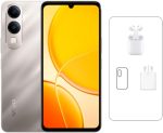 Vivo Y29t AI 5G Gold 6+6GB RAM, 256GB)| 50MP Camera | 6.74 HD+ Display| IP64 | Dual Speakers | Online Exclusive Bundle:TWS Earbuds & 24M Warranty - Middle East Version