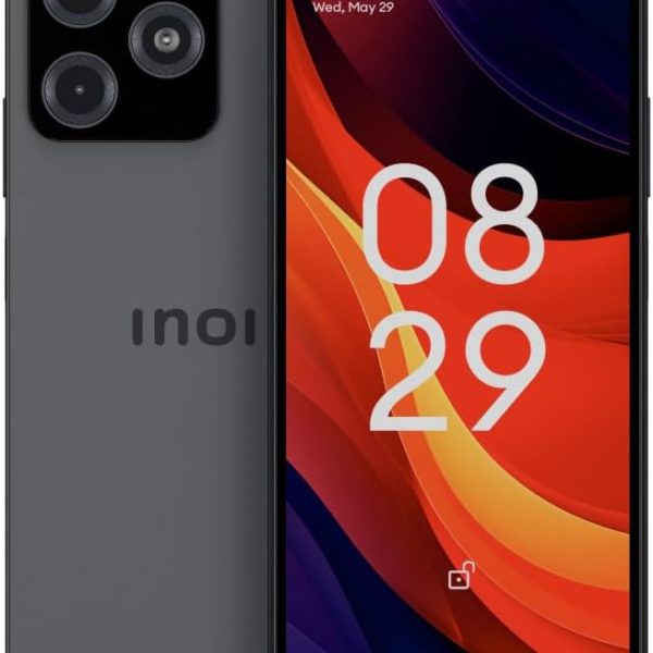 انوي A34 ادفنتشر 6.5 انش، 4G LTE، HD+، 12GB RAM (3+9GB دمج الذاكرة) + 128GB، اوكتاكور 1.6GHz، كاميرا مزدوجة 13MP + 2MP، تيتانيوم اسود، ضمان 777 يوم