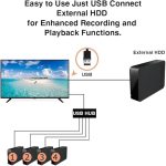 ⁦تلفزيون مونو 32 بوصة LED - تصميم نحيف FHD مع منافذ HDMI وUSB وشاشة موفرة للطاقة⁩ - الصورة ⁦5⁩