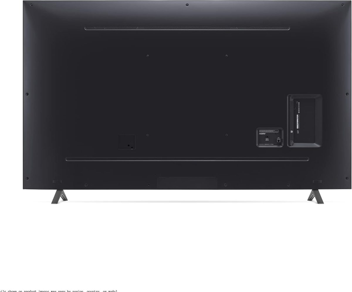 ⁦LG تلفزيون الترا اتش دي 4 كيه 55 بوصة سلسلة UQ8000، تصميم شاشة سينما 4 كيه اكتيف HDR ويب او اس سمارت بتقنية الذكاء الاصطناعي ثينكيو ضمان لمدة عام، اسود، 55UQ80006LD-AMRG⁩ - الصورة ⁦6⁩