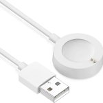 شاحن نيسيكتك لساعة فوسيل الجيل 4 والجيل 5 والجيل 5 اي والجيل 6 وكابل شحن للساعة الذكية مايكل كورس الجيل 4 5 5E 6 (3.3 قدم/1 متر، ابيض)