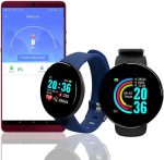 ⁦كاستويف ساعة ذكية اندرويد للرجال والنساء بشاشة HD 1.3 انش، مقاومة للماء بتصنيف IP65 لمقاومة المياه والغبار، اكثر من 100 متتبع رياضي، تتبع اللياقة البدنية ومعدل ضربات القلب وضغط الدم، ساعة تتبع السعرات⁩ - الصورة ⁦7⁩