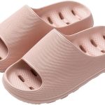 ايوتيو شبشب منزلي بنعل سميك مانع للانزلاق للحمام للنساء والرجال، شبشب استحمام داخلي للمنزل