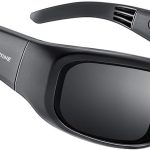 او صن شاين نظارات شمسية ذكية للجنسين مستقطبة مع مكبر صوت بلوتوث، حماية رياضية / خارجية من الاشعة فوق البنفسجية والتحكم الصوتي