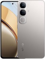 فيفو V40 لايت 5G (فضي تيتانيوم فضي، ذاكرة RAM 12GB، 512GB) | شاشة AMOLED 120Hz | كاميرا سيلفي 32MP | بطارية 5000Ah | IP64 - اصدار الشرق الاوسط