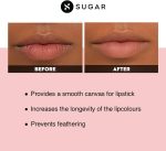 ⁦مستحضرات تجميل سكر - سيل ذا شو - برايمر الشفاه - مرطب شفاه خفيف الوزن مع لمسة نهائية مرطبة، من أجل إطالة عمر لون الشفاه⁩ - الصورة ⁦3⁩