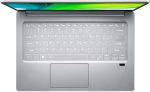 ⁦ايسر لابتوب سويفت 3 انتل ايفو رفيع وخفيف بشاشة FHD 14 انش ومعالج انتل كور i7-1165G7 وبطاقة عرض مرئي انتل ايرس اكس اي 8GB LPDDR4X و256GB NVMe SSD وواي فاي 6 وقارئ بصمة وكيبورد باضاءة خلفية⁩ - الصورة ⁦5⁩