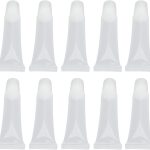 انبوب ملمع الشفاه من فوكرز، حاوية فارغة لملمع الشفاه 10 قطع سعة 15 مل لمتجر مستحضرات التجميل المنزلية، زجاجات مستحضرات التجميل القابلة لاعادة الملء للنساء