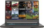⁦MSI لابتوب العاب رفيع 15 بشاشة FHD IPS 15.6 انش بتردد 144Hz ومعالج انتل ثماني النواة i5-13420H (>i7-11800H) وDDR4 16GB وSSD سعة 512GB وبطاقة جيفورس RTX 4050 واضاءة خلفية USB-C وويندوز 11 برو مع ملحق⁩ - الصورة ⁦2⁩
