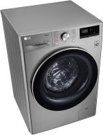 ⁦LG غسالة تجفيف بتحميل امامي 10 كجم و7 كجم تجفيف 1400 دورة في الدقيقة، فضي - F4V5Rgp2T 'ضمان لمدة عام واحد على الاقل'⁩ - الصورة ⁦2⁩
